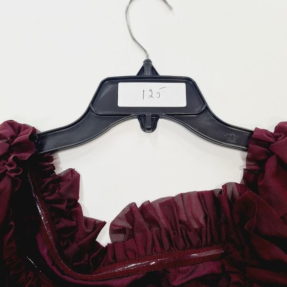 MAJORELLE Monique Crop Top in Plum Purple Large - Picture 11 of 11